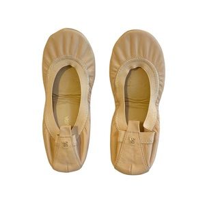 Yosi Samra Girls Pink Ballet Flats Youth Big Girls Size 6